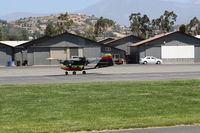N16VE @ SZP - 2003 CGS Aviation Englert HAWK ARROW, Rotax 503 DCDI two cycle 52 Hp pusher, Light Sport Experimental aircraft class, landing roll Rwy 22 - by Doug Robertson