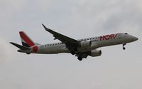 F-HBLH @ EDDN - HOP! Embraer 190LR is landing in NUE. - by Nico Neumüller