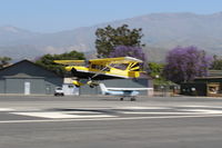N5503H @ SZP - 1978 Bellanca 8KCAB SUPER DECATHLON, Lycoming AEIO-360 180 Hp, landing Rwy 22 - by Doug Robertson