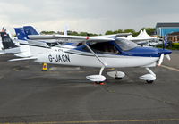 G-JACN @ EGTB - Tecnam P-2008JC at Wycombe Air Park.