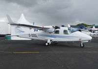 G-OGOL @ EGTB - Tecnam P-2006T at Wycombe Air Park. - by moxy