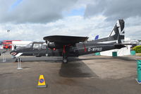 G-WPNS @ EGTB - Britten-Norman BN-2T-4S Defender 4000 at Wycombe Air Park. - by moxy
