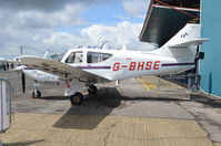 G-BHSE @ EGTB - Rockwell Commander 114 at Wycombe Air Park. Ex N4831W