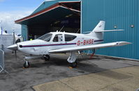 G-BHSE @ EGTB - Rockwell Commander 114 at Wycombe Air Park. Ex N4831W - by moxy