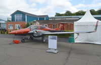 OE-FLZ @ EGTB - Diamond DA-42 NG at Wycombe Air Park.