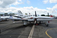 N425DK @ EGTB - Cessna 425 Conquest I at Wycombe Air Park. - by moxy
