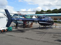 G-JRXV @ EGTB - Bell 505 at Wycombe Air Park. - by moxy