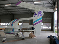ZK-JPS @ NZWF - Close-cropped rear image of Home-Built Barber Snark HA3-C ZK-JPS Cn 004, taken in a hangar at the Warbirds Over Wanaka (WOW) Airshow at Wanaka NZWF on 18Apr2014. - by Wal Nelowkin