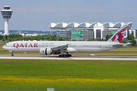 A7-BAE @ EDDM - Arrival of Qatar B773 - by FerryPNL