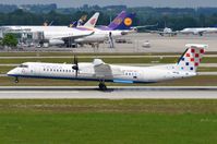 9A-CQC @ EDDM - Landing action of Croatia DHC8 - by FerryPNL