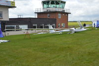 G-WYDE @ EGTB - Schleicher ASW 22 BL at Wycombe Air Park. Ex BGA3388