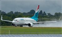 LX-LGS @ EDDR - Boeing 737-7C9 - by Jerzy Maciaszek