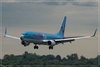 D-ATYH @ EDDR - Boeing 737-8K5 - by Jerzy Maciaszek