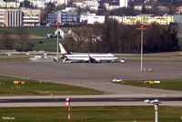 HS-MVS @ LSZH - Boeing 737-8Z6 of Maha Vajiralongkorn Bodindradebayavarangkun
(a/c a long distance away from the garage where I was spotting) - by Strabanzer
