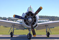 N8009G @ KRMG - North American T28D  s/n 189-2 Trojan   N8009G
Rome GA 10/12/2018 - by Strabanzer