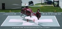 N914TH @ JHU - Lift off for return to base. - by J.G. Handelman