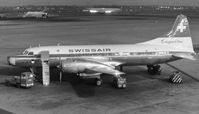 HB-IMB @ EBBR - Mid 1960's.SWISSAIR. - by Robert Roggeman