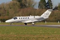 F-HIJD @ LFRB - F-HIJD - Cessna CitationJet CJ2, Take off run rwy 25L, Brest-Bretagne airport (LFRB-BES) - by Yves-Q