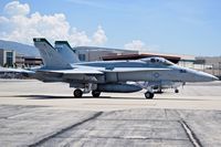 164247 @ KBOI - Taxiing to Alpha. Now SH-162, VMFAT-101 Sharpshooters, NAS Miramar, CA. - by Gerald Howard