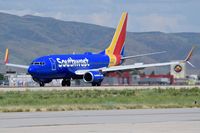 N7738A @ KBOI - Landing roll out on RWY 28L.
