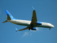 VP-BQM @ EBOS - Moments before touchdown rwy 08 - by Joeri Van der Elst
