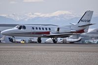 N22GF @ KBOI - Starting take off roll from RWY 10L. - by Gerald Howard