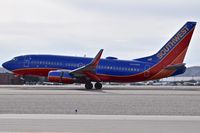 N449WN @ KBOI - Landing roll out. - by Gerald Howard