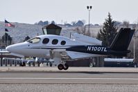 N100TL @ KBOI - Tale off from RWY 10L. - by Gerald Howard