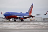 N249WN @ KBOI - Landing RWY 10L.