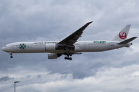 JA734J @ EGLL - Landing RWY 27R - by DominicHall