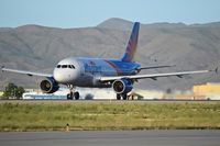 N337NV @ KBOI - Take off run on RWY 28L. - by Gerald Howard