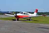 G-BWMI @ EGTF - Piper PA-28RT-201T Turbo at Fairoaks. - by moxy