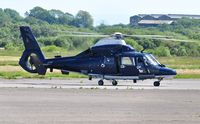 ZJ785 @ EGFH - Visiting Army Air Corps Dauphin 2. - by Roger Winser