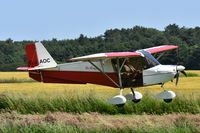 G-JAOC @ X3CX - Landing at Northrepps. - by Graham Reeve
