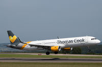 G-TCDE @ EGGD - Landing RWY 09 - by DominicHall