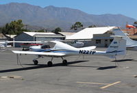 N227P @ SZP - 1995 Diamond Aircraft DA-20A-1 KATANA, Bombardier Rotax 912 - by Doug Robertson