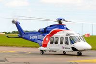 G-CIPW @ EGSH - Arriving at Norwich from offshore. - by keithnewsome