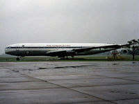 A20-809 @ YSRI - Port side view of the first RAAF Boeing 707 hulk, named 'Hulksbury', at YSRI in 1992. This aircraft (Cn 19809) was formerly Saudi Arabian Airlines HZ-ACC. She was bought by the RAAF to provide spare engines and other parts, to support the RAAF B707 fleet. - by Walnaus47