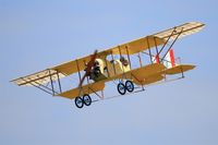 F-AZMB @ LFFQ - Caudron G.3, On display, La Ferté-Alais airfield (LFFQ) Airshow 2015 - by Yves-Q