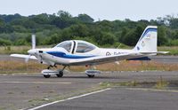 G-BYUU @ EGFH - RAF Tutor T.1, spare display aircraft. - by Roger Winser