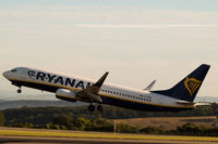 EI-EMO @ EGGD - Early morning Departure from RWY 27 - by DominicHall