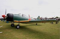 F-AZZM @ LFFQ - North American AT-6B Texan, Static display, La Ferté-Alais airfield (LFFQ) Air show 2015 - by Yves-Q