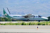N98AJ @ KBOI - Starting take off run on RWY 10R. - by Gerald Howard