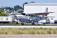 N247JP @ KBOI - Landing RWY 10R. - by Gerald Howard