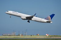 N587UA @ KSFO - Departing runway 01 SFO 2019. - by Clayton Eddy