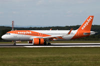 G-UZHN @ EGGD - Landing RWY 27 - by DominicHall