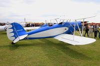 F-AYGL @ LFFQ - Great Lakes 2T-1A Sport Trainer, Static display, La Ferté-Alais (LFFQ) Air show 2015 - by Yves-Q