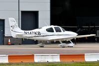 N147KB @ EGSH - Return Visitor. - by keithnewsome