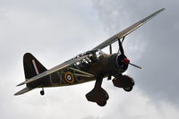 G-CCOM @ EGSU - On approach to Duxford. - by Graham Reeve