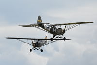 G-BECN @ EGSU - Display with G-AXGP. - by Graham Reeve